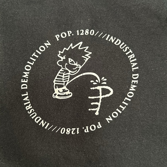 Industrial/Punk Pop. 1280 “Industrial Demolition” long sleeve, sleeve/backprint - Picture 2 of 8